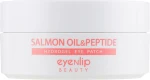 Eyenlip Гидрогелевые патчи для глаз с пептидами и лососевым маслом Salmon Oil & Peptide Hydrogel Eye Patch - фото N2