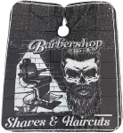 SPL Пеньюар парикмахерский, 905073-18, черный Barber - фото N2