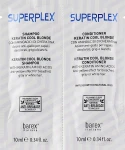 Barex Italiana Набор ""Холодный блонд" SuperPlex (пробник) (sch/10ml + cond/10ml)