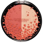 Deborah Duo Blush&Highlighter Design * УЦІНКА Компактні рум'яна-хайлайтер для обличчя