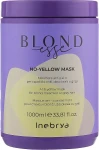 Inebrya Маска для осветленных или седых волос Blondesse No-Yellow Mask - фото N3