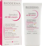 Bioderma Крем для шкіри з почервонінням Sensibio AR BB Cream SPF 30+ - фото N2