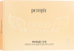 PETITFEE & KOELF Гідрогелева маска для шиї з плацентою Petitfee&Koelf "HYDROGEL ANGEL WINGS" Gold Neck Pack - фото N3