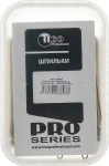 TICO Professional Шпильки для волос ровные без наконечника 80 мм, коричневые - фото N5