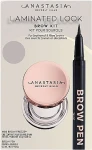 Anastasia Beverly Hills Laminated Look Brow Kit (brow/freeze/2.5g + brow/pen/0.5ml) Набір для брів