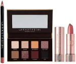 Anastasia Beverly Hills Mini Soft Glam Deluxe Trio (pal/6.4g + lipst/3 g + lip/liner/1.14g) Набор для макияжа