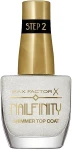 Max Factor Верхнее покрытие для лака с шиммером Nailfinity Shimmer Top Coat