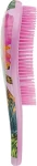 Sibel Щітка для пухнастого та довгого волосся, рожева з леопардом D-Meli-Melo Leopard Sunset Brush - фото N3
