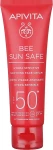 Apivita Сонцезахисний крем Bee Sun Safe Anti-Spot & Anti-age Defence Face Cream SPF50