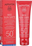 Apivita Солнцезащитный крем Bee Sun Safe Hydra Sensitive Soothing Face Cream SPF50 - фото N2