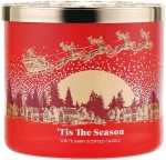 Bath & Body Works Аромасвеча "Tis The Season", 3 фитиля Bath and Body Works