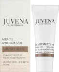 Juvena Флюид для выравнивания цвета кожи Skin Specialists Miracle Anti-Dark Spot Hyaluron Face Fluid (мини) - фото N2