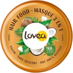 Lovea Маска для волосся 3 в 1 «Кокос та зелений чай» 3 in 1 Hair Mask Coconut & Green Tea - фото N2