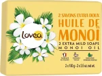 Lovea Мило з олією моной Extra Mild Soaps Monoi Oil