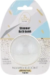 Be Trendy Бомба для ванни "Олія макадамії й кокос" Shimmer Bath Bomb Macadamia Oil & Coconut Shining Star