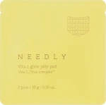 NEEDLY Увлажняющие тонер-педы для сияния кожи Vita C Glow Jelly Pad (пробник)