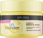 John Frieda Інтенсивна відновлювальна маска для волосся Go Blonder Intensive Repair Mask