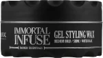 Immortal Гель-воск для волос Infuse Gel Styling Wax - фото N2