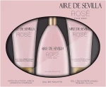 Instituto Espanol Instituto Español Aire de Sevilla Rose Набор (edt/150ml + b/milk/150ml + sh/cr/150ml)