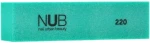 NUB Баф-пилка для нігтів, зелена, 220