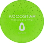 Kocostar Гидрогелевые патчи для глаз "Тропические фрукты. Папайя" Tropical Eye Patch Papaya - фото N4