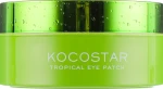 Kocostar Гидрогелевые патчи для глаз "Тропические фрукты. Папайя" Tropical Eye Patch Papaya - фото N5