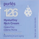 Purles Гиалуроновый крем увлажняющий и питательный 126 HydraOxy Intense HyalurOxy Rich Cream (пробник) - фото N2