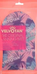 Velvotan Аплікатор-рукавиця для автозасмаги, рожева із зображенням тропічного листя The Original Tanning Mitt