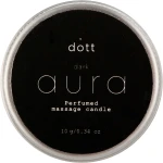 Dott Парфюмированная массажная свеча Dark Aura Candle