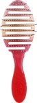 Wet Brush Щетка для быстрой сушки волос c мягкой ручкой, розово-оранжевая Pro Flex Dry Coral Ombre