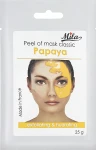 Mila Маска альгінатна класична порошкова "Пяпая" Mask Peel Off Papaya