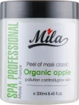 Mila Маска альгинатная классическая порошковая "Яблука экстракт" Certified Pollution Control Peel Off Mask Organic Apple - фото N3