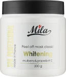 Mila Освітлювальна альгінатна маска для обличчя Peel Of Mask Classic Whitening Mulberry & Grape & Vit C