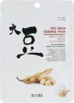 Mitomo Тканевая маска для лица с соевыми бобами Soy Bean Essence Mask