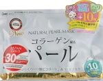 Japan Gals Натуральна маска для обличчя з екстрактом жемчуга Natural Pearl Mask - фото N3