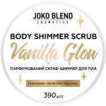 Joko Blend Скраб для тіла парфумований з шимером, золотий Vanilla Glow Body Shimmer Scrub - фото N3