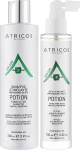 Atricos Набір "Система проти випадіння волосся" Potion Anti-Hair Loss System Set (shm/250ml + h/ser/100ml) - фото N2