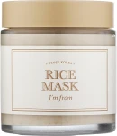 I'm From Очищающая маска-скраб с экстрактом риса Rice Mask - фото N3