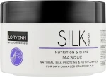 Lorvenn Интенсивная реструктурирующая маска с протеинами шелка для сухих, поврежденных, окрашенных волос Silk Repair Nutrition & Shine Mask