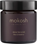 Mokosh Cosmetics Активний пілінг для обличчя "Троянда з ягодою" Mokosh Icon Active Rose & Blueberry Face Scrub