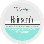 Скраб для кожи головы ментоловый - Top Beauty Hair Scrub, 250 мл