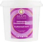 ALG & SPA Шейкерна альгінатна маска "Полуничний мус" Professional Line Collection Masks Smoussy Strawberry Shaker Mask