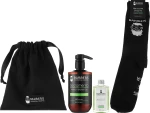 Barbers Подарунковий набір для чоловіків Premium Mens Set Sandalwood & Grapefruit (sh/gel/500ml + aft/sh/lot/100ml + socks/2pcs) - фото N2