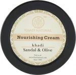 Khadi Natural Живильний крем "Сандал і олива" Khadi Sandal & Olive Herbal Nourishing Cream - фото N3