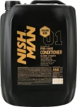Nishman Кондиционер для волос Pro-Hair Conditioner 01 Keratin Complex - фото N2