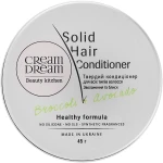 Cream Dream beauty kitchen Твердый кондиционер для волос "Брокколи и авокадо" Broccoli+Avocado Solid Hair Conditioner - фото N4