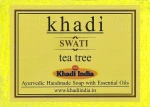 Khadi Swati Мыло ручной работы "Чайное дерево" Tea Tree Soap