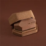 Les Bois Корковий контейнер для зберігання мила L'etui Oak Cork Cleansing Bar Case And Soap Dish - фото N4