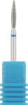 Nail Drill Фреза алмазна "Полум'я" 243 023LB, діаметр 2,3 мм, синя