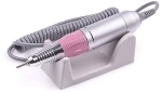 Nail Drill Фрезер для манікюру та педикюру ZS-606 Pink Professional на 65W/35000 об. + 6 покращених фрез - фото N5